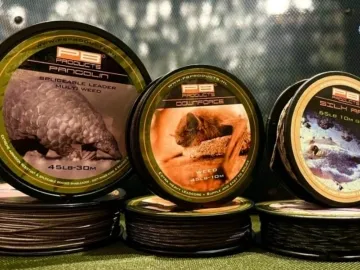 Три вида лидкоров PB Products для карпфишинга - Protean, Downforce и Silt разной разрывной нагрузки