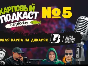 Карповый подкаст №5 Карптудей — ловля карпа на дикарях осенью с Андреем Васиным, ULTRA BAITS LAB