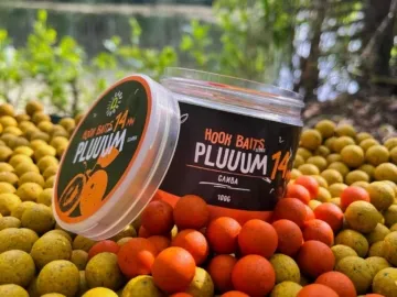 Бойлы Pluvium 14 мм со вкусом сливы для ловли карпа в холодной воде осенью