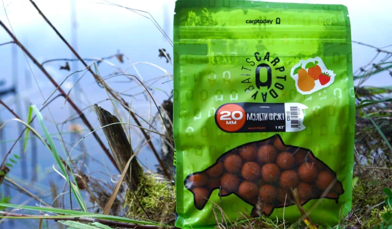 Обзор фруктовой линейки бойлов Carptoday Baits